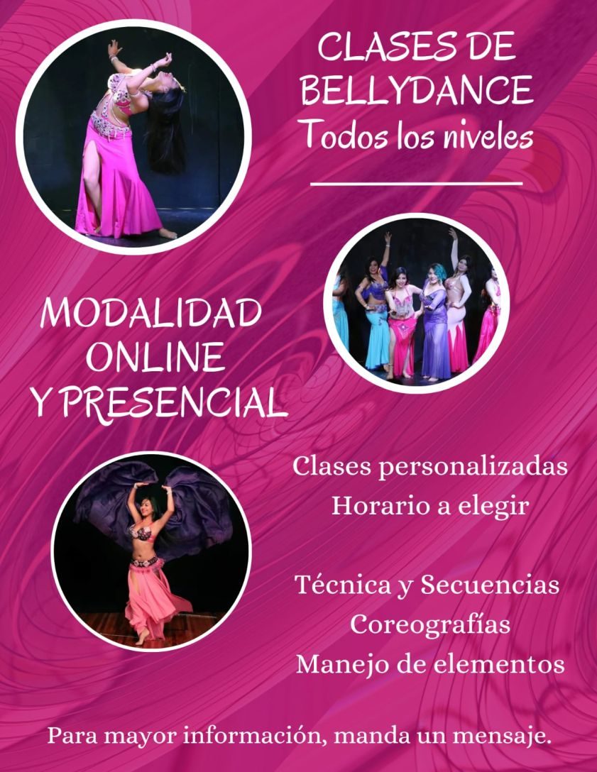 Clases de Belly Dance en CDMX, Pachuca y onlinea Clases de Belly Dance en CDMX, Pachuca y onlinea